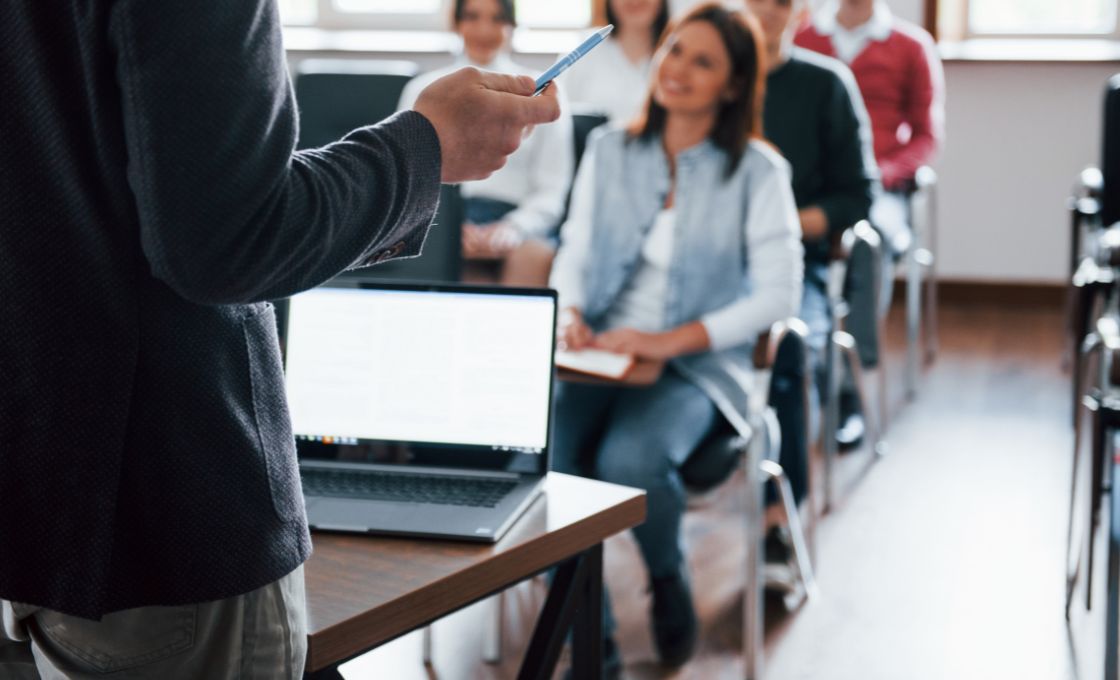 Treinamento para equipes.